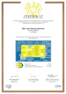 ÖQM®-Zertifikat Qualitätsmanagement in der Arztpraxis